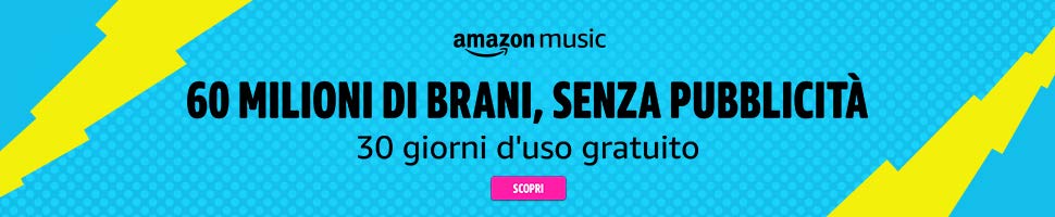 Amazon Music illmited: ACCESSO ILLIMITATO A 60 MILIONI DI BRANI