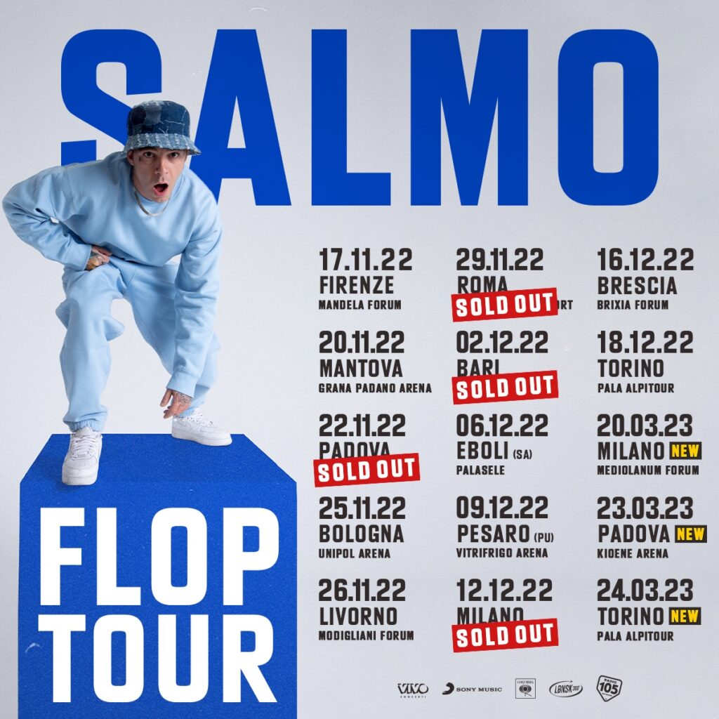 Flop Tour 2023 di Salmo